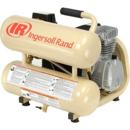 Ingersoll Rand P1IU-A9,  Portable Electric Air Compressor, 1 HP, 4 Gallon, Twin Stack, 3.2 CFM -  INGERSOLL RAND CO, 42672949